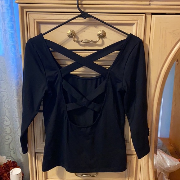 Bebe Low Back Top - Picture 5 of 6